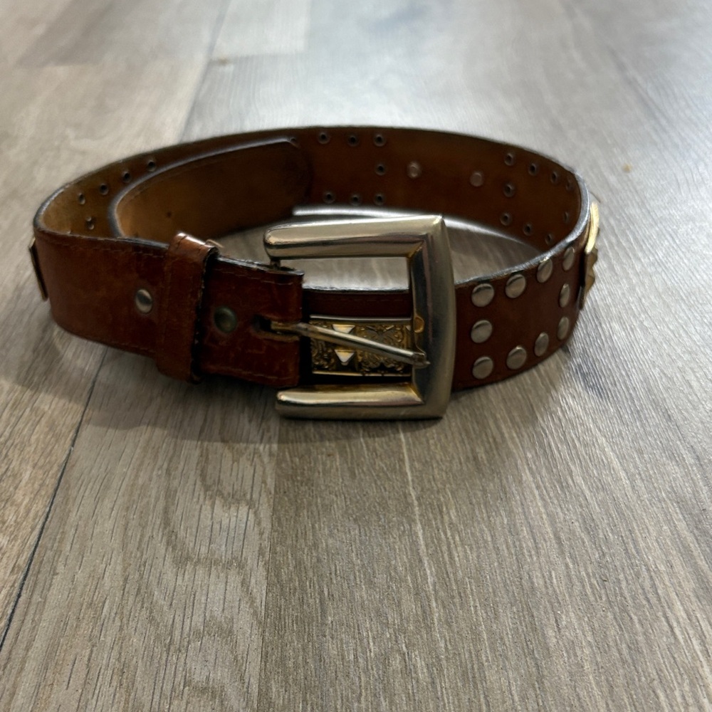 Vintage leather belt